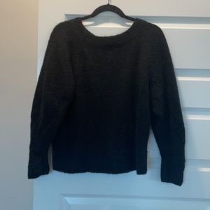 S Victoria’s Secret Fuzzy black sweater